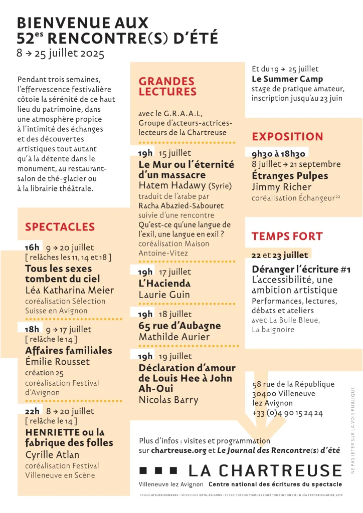 Les rencontres d'été