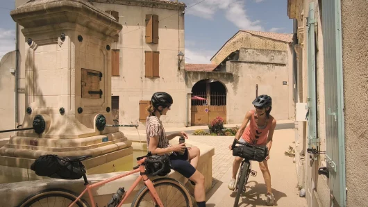 micro aventure vélo dans le grand avignon