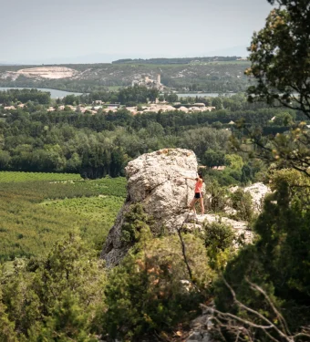sauveterre grand avignon randonnée nature
