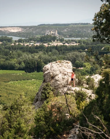 sauveterre grand avignon randonnée nature