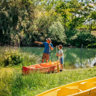 canoe idée sortie famille avignon