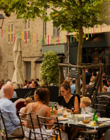 terrasses autour avignon