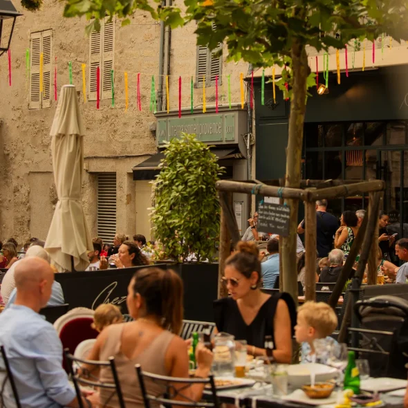 terrasses autour avignon