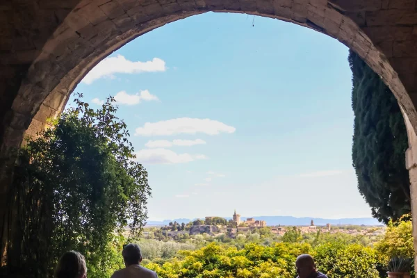 cafe hortus jardins de l'abbaye villeneuve lez avignon