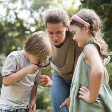 Enquêtes printanière en famille