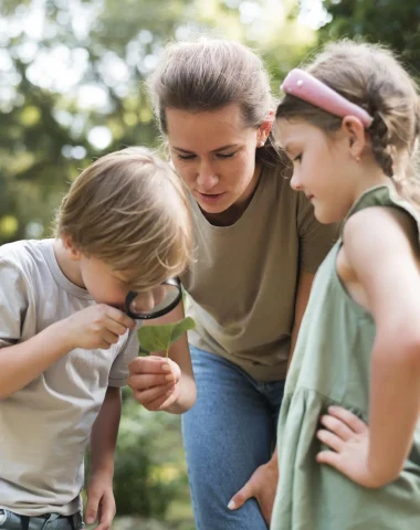 Enquêtes printanière en famille