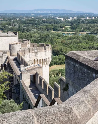 Vue du haut du Fort St-André