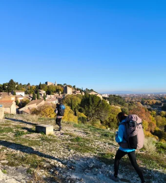 Randonnée itinérante : 2 à 3 jours sur le Chemin Urbain V entre Uzès, le Pont du Gard et Avignon