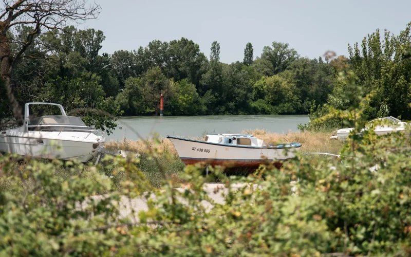 bateaux riviere le pontet