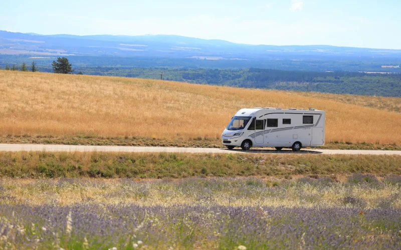 camping car lavande