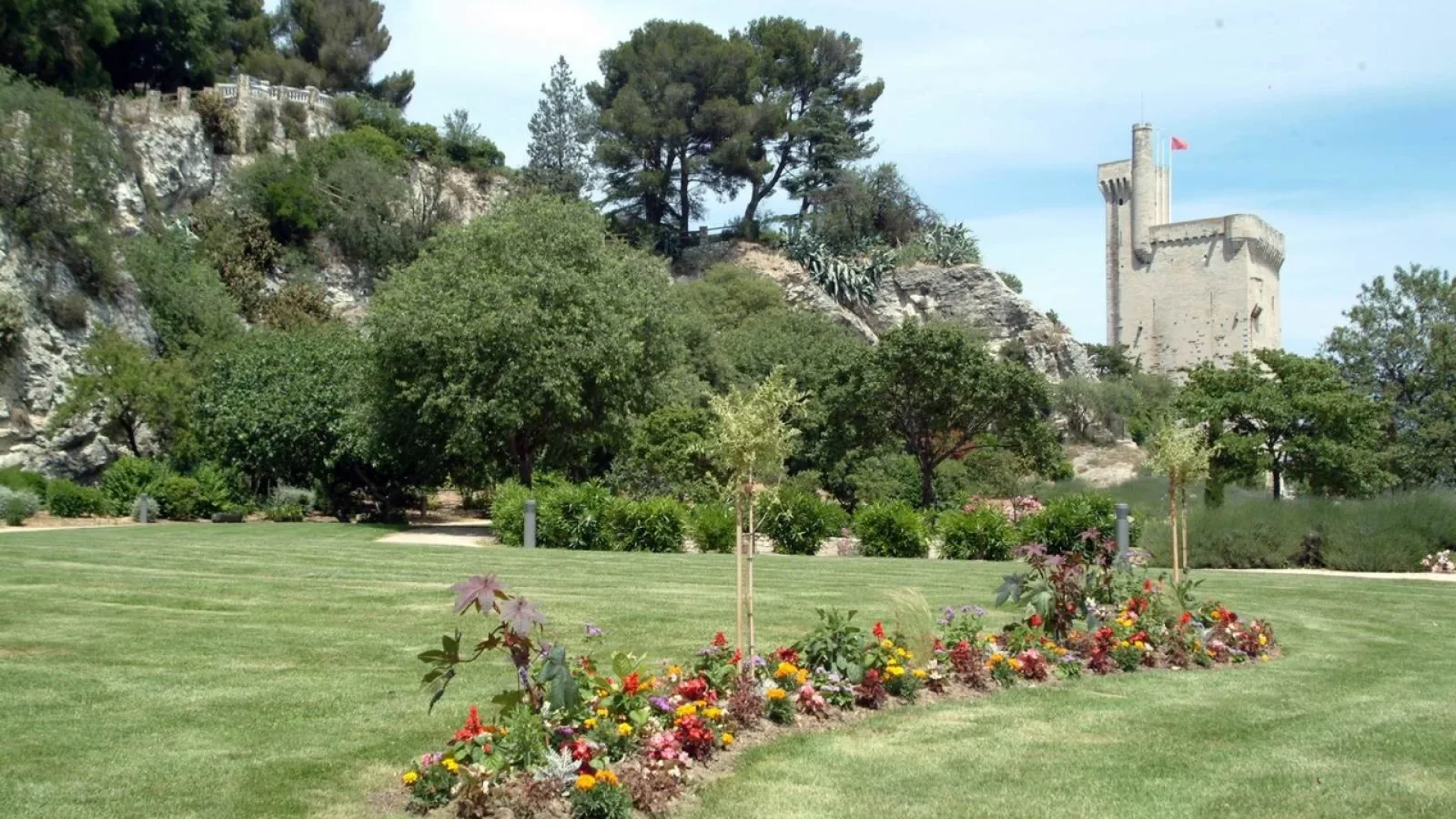 Jardin Pompidou à Villeneuve lez Avignon