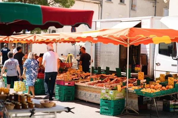 Marché de Saint Saturnin les Avignon