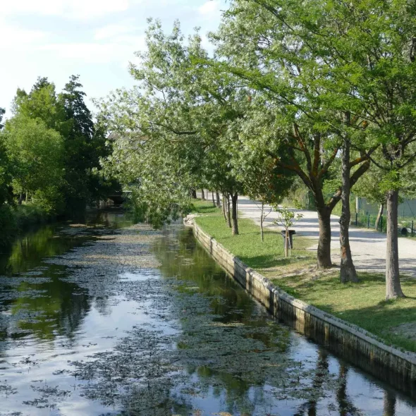 The girlfriends' walk in Saint Saturnin les Avignon