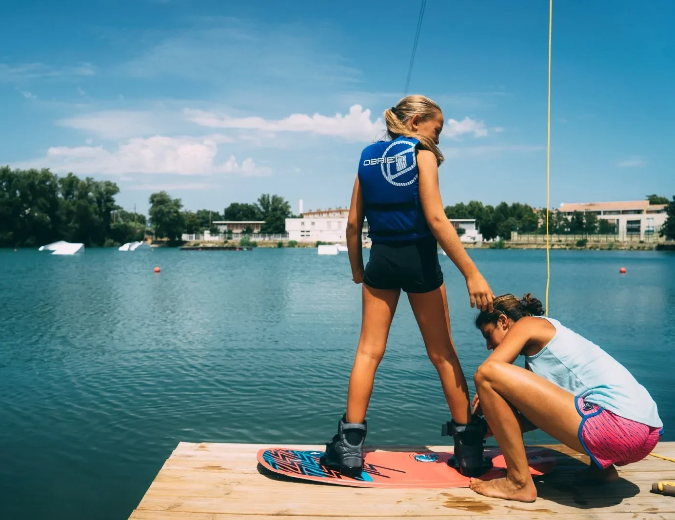 Urban wake park