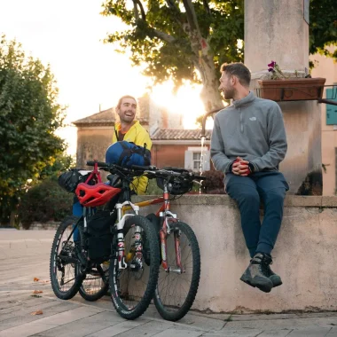 Aventure à vélo en provence