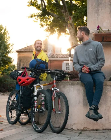 Aventure à vélo en provence