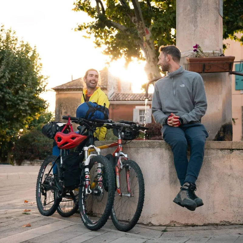 Aventure à vélo en provence