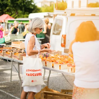 marché agricole Velleron