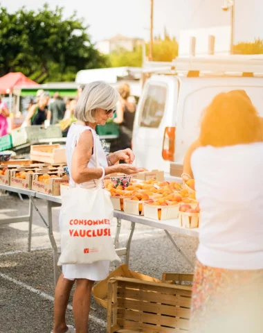 marché agricole Velleron