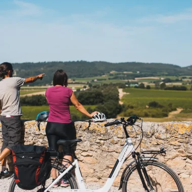 Ansouis dans le parc naturel régional du Lubéron